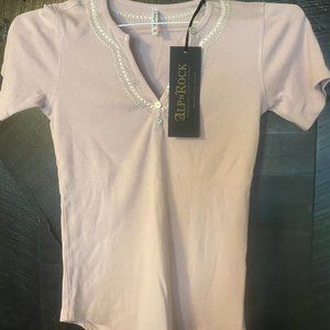 Alp N Rock Lilac Ice Short Sleeved Tee (XS) NWT